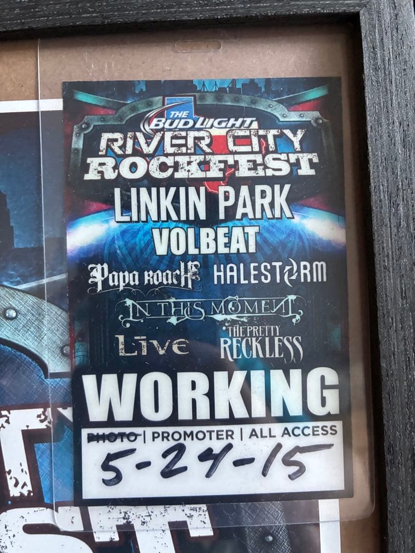 LINKIN PARK リンキンパーク 直筆サイン入りポスター