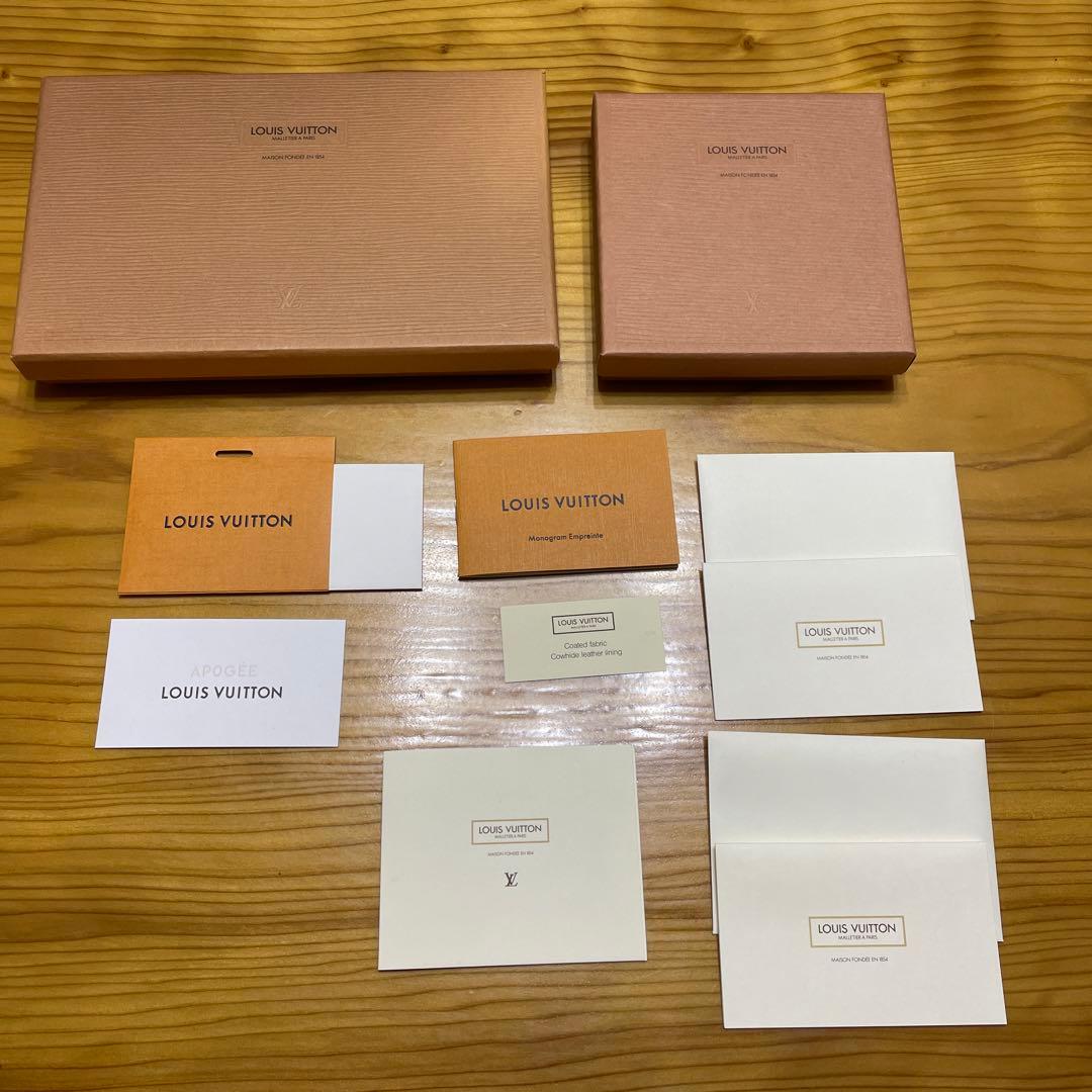 LOUIS VUITTON 空箱 大きいサイズ 7箱セット 巾着袋 その他付き LOUIS