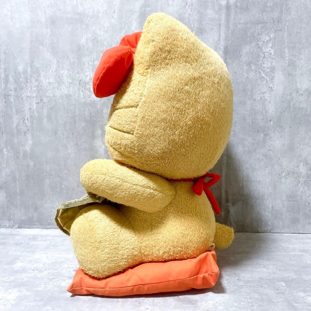 希少 サンリオ ハローキティ 招き猫 特大ぬいぐるみ 2007 はろうきてぃ