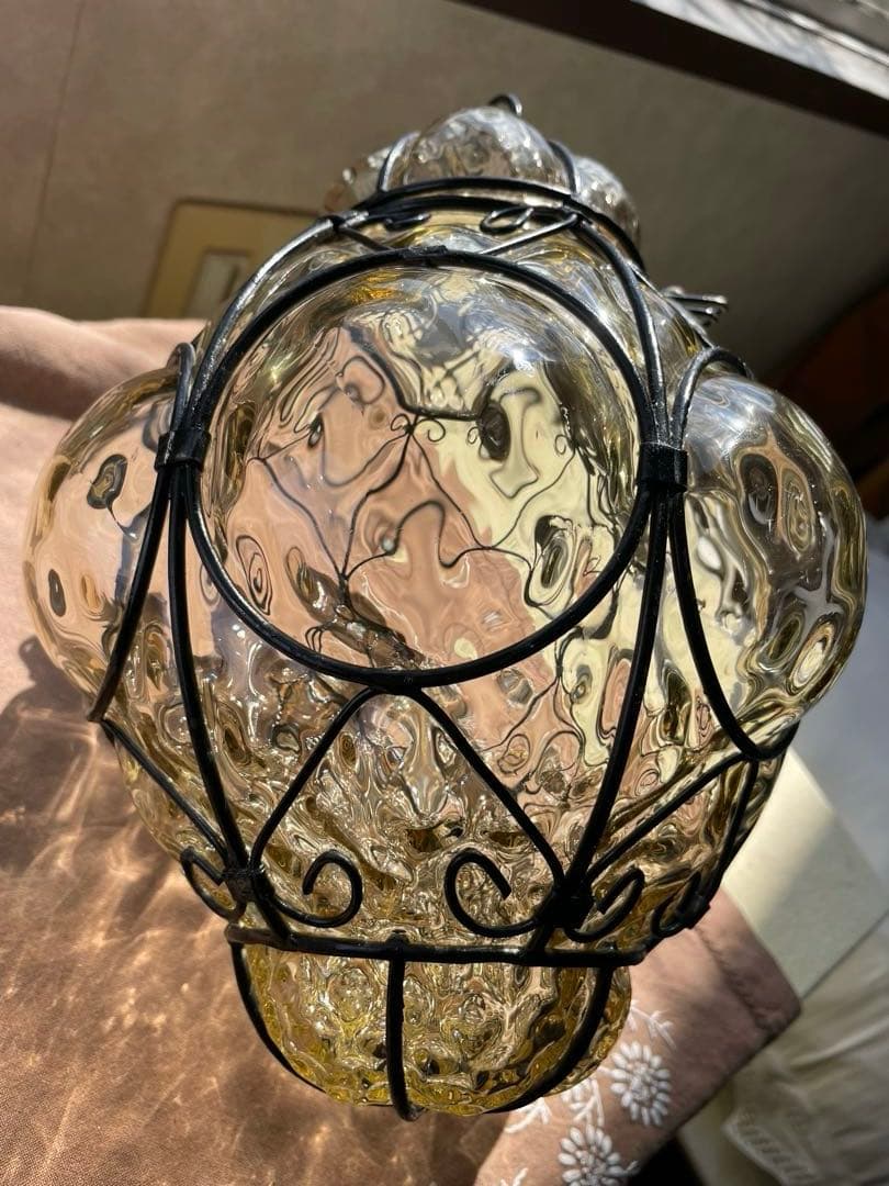 Takashi様専用ですムラーノ ガラス ペンダントライト ランプ シェード