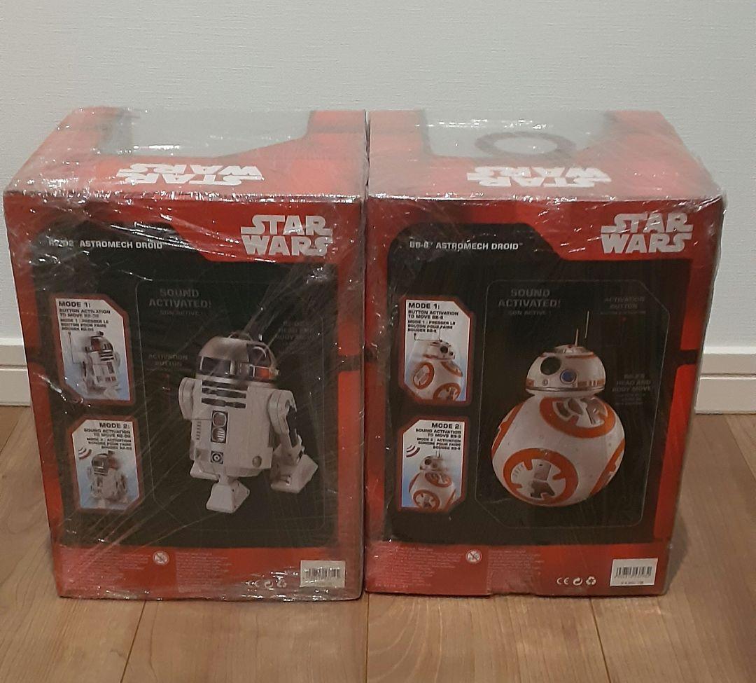 Disneyストア限定　STARWARS　R2D2＆BB-8