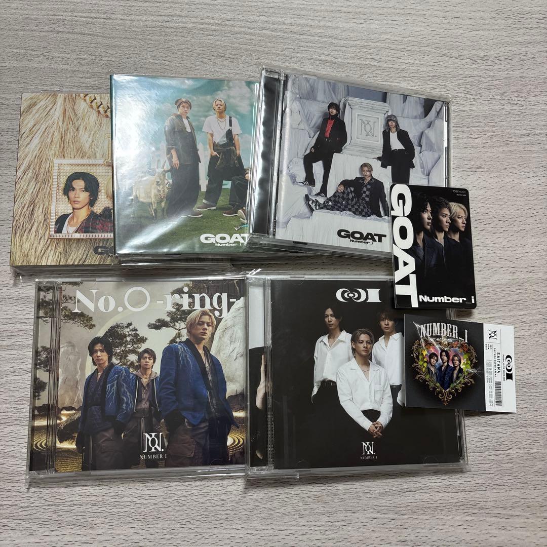Number_i CD、写真まとめ売り