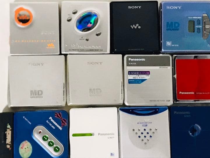 ポータブルMDプレーヤー 19台 まとめて SONY WALKMAN ジャンク SONY