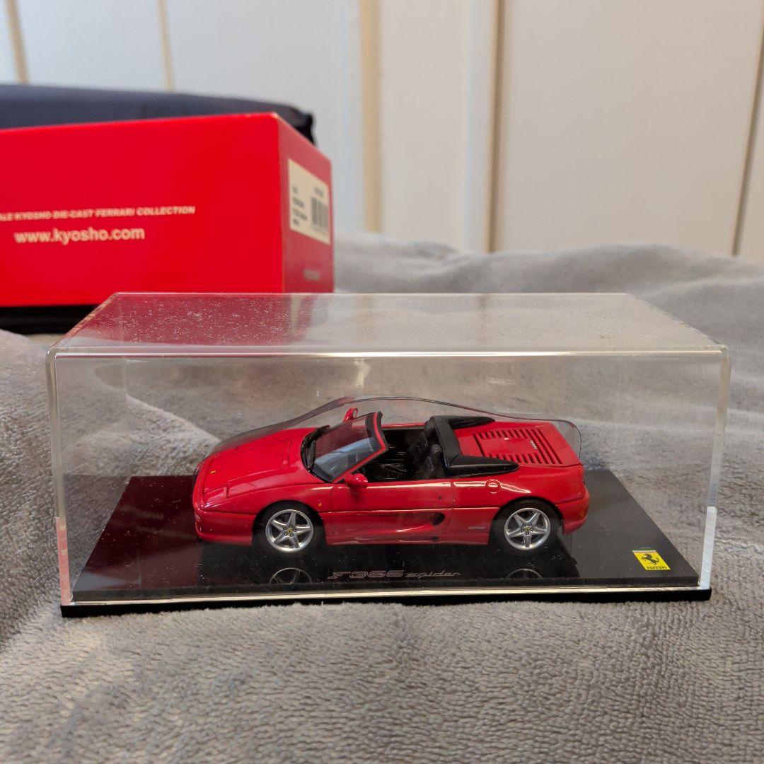 京商 1/43 フェラーリ F355Spider RED