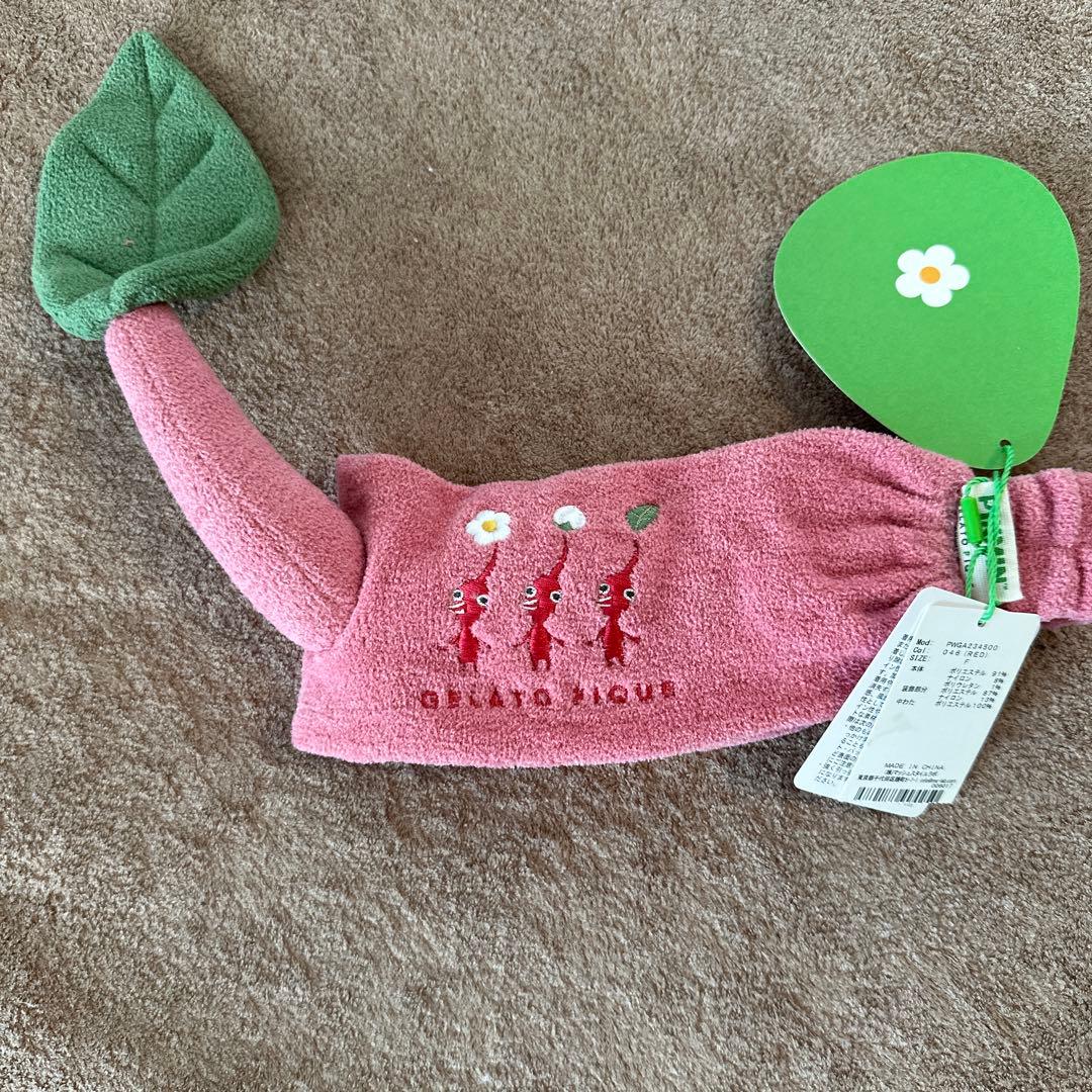 新品未使用ジェラートピケ PIKMIN ヘアバンド赤ピクミン Nintendo