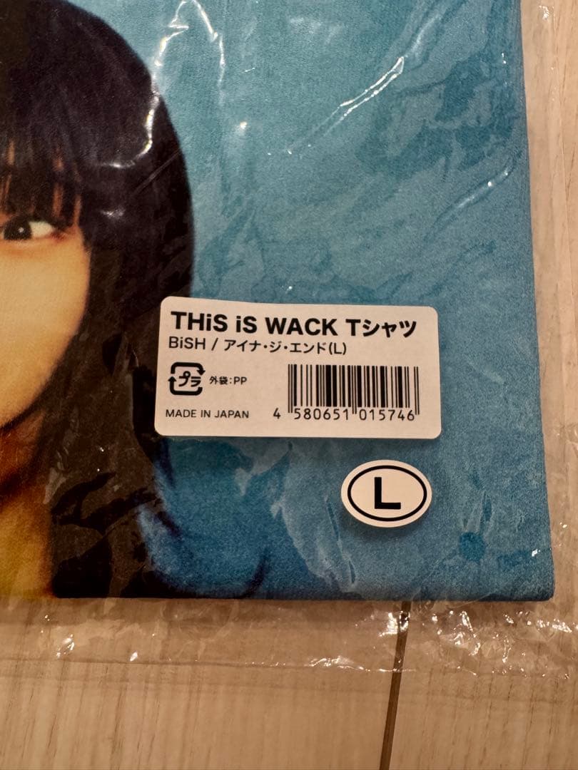 BiSH アイナ・ジ・エンド 変顔 Tシャツ Lサイズ WACK 未開封