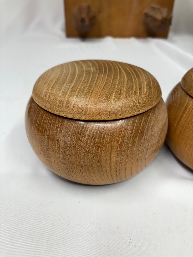 碁盤 碁石付き 希少 囲碁 碁石 本蛤碁石 碁盤セット　19.5kg