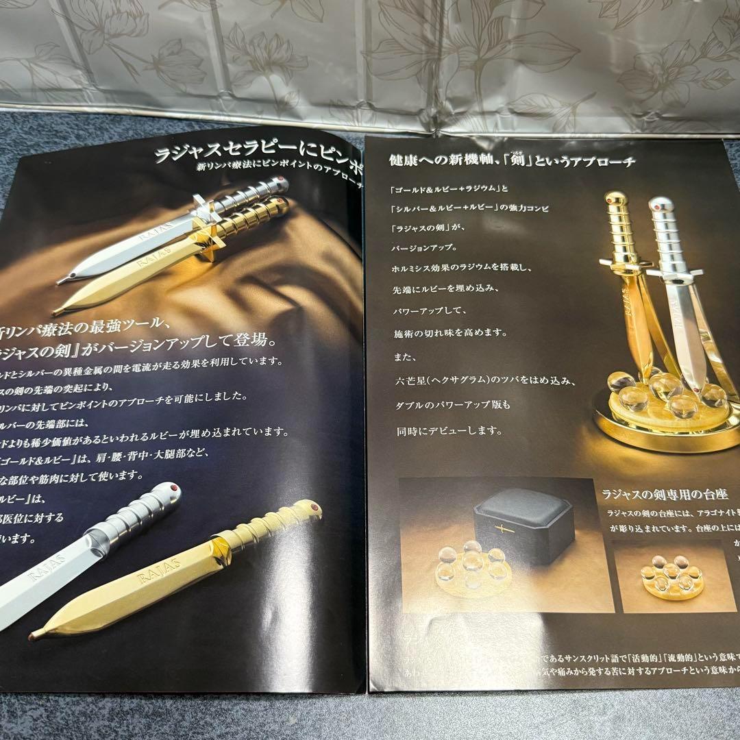 島貫英之様専用※総額200相当 新リンパ療法 ラジャス剣 ラジャスリング