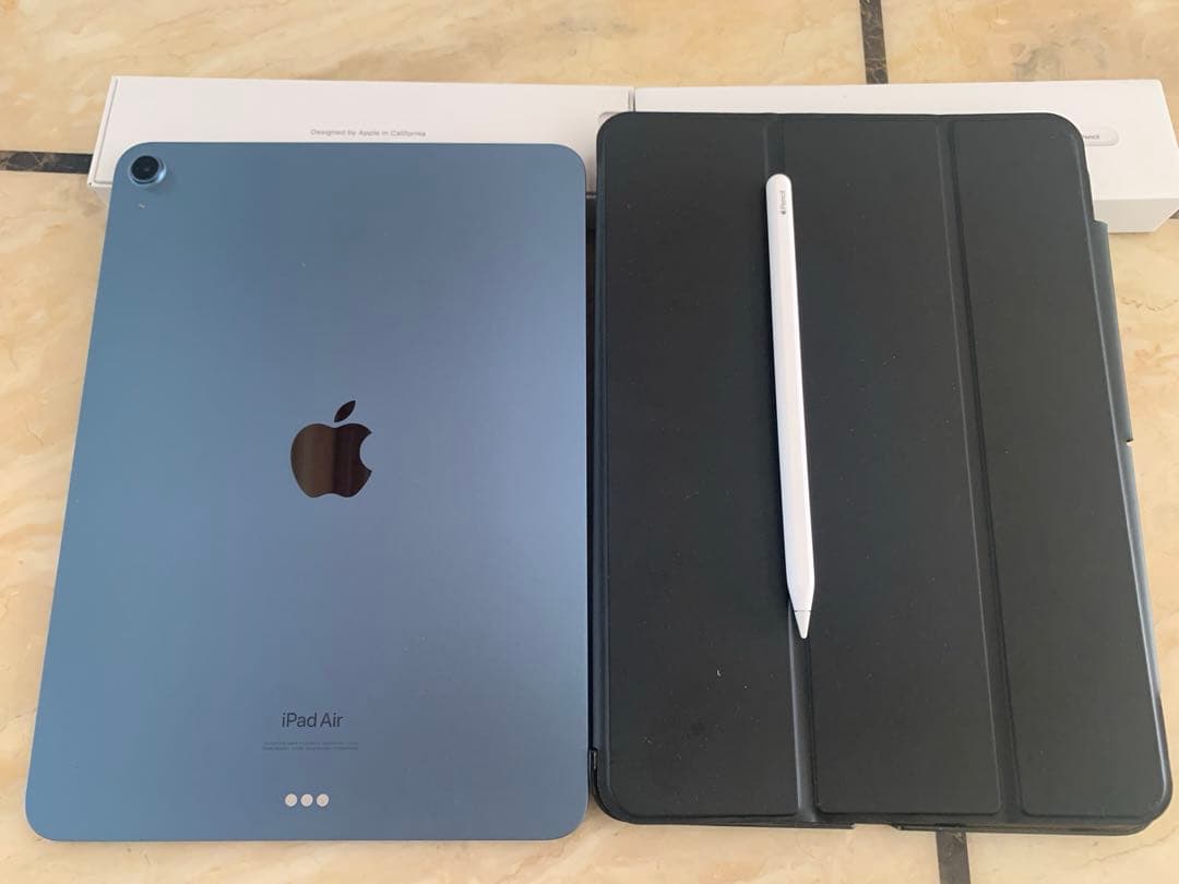 iPad Air 第5世代 Apple Pencil(第2世代)セットカバー付き