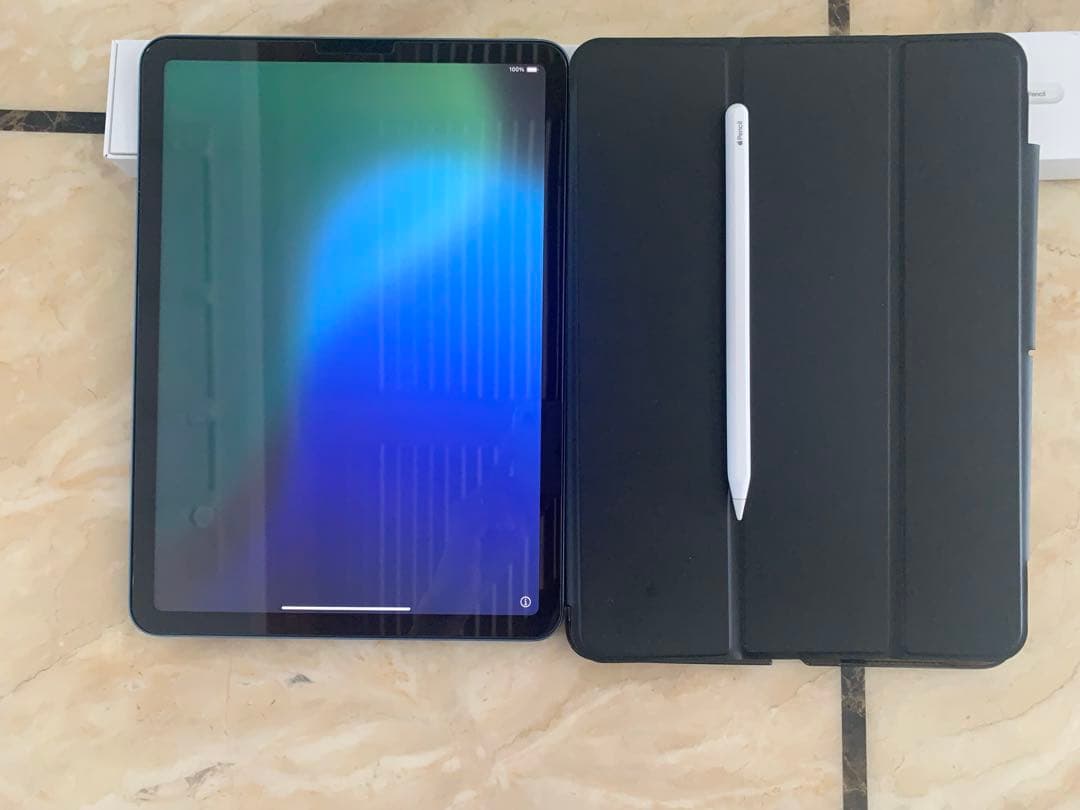 iPad Air 第5世代 Apple Pencil(第2世代)セットカバー付き