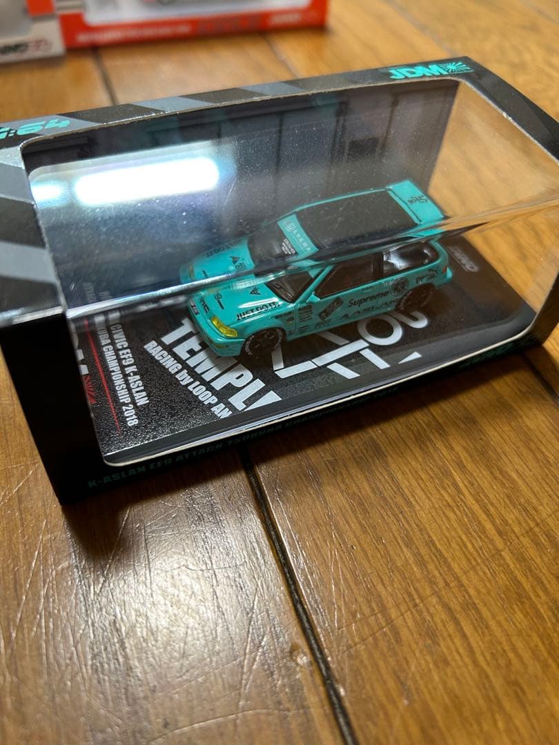 イノモデル ホンダ シビック 4台セット inno64 1/64 EF9グランド