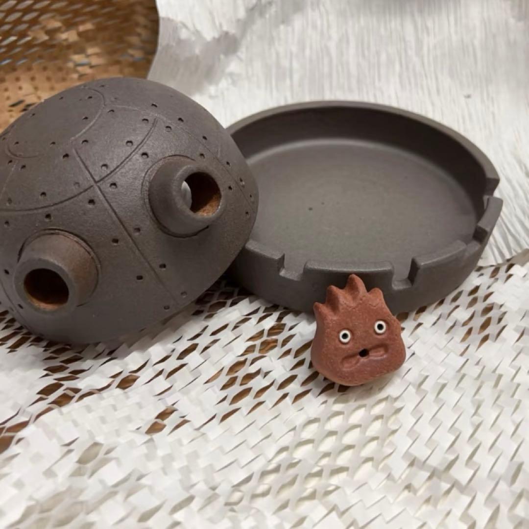 ジブリパーク 限定 信楽焼 魔女の谷ハウルの動く城 砲台