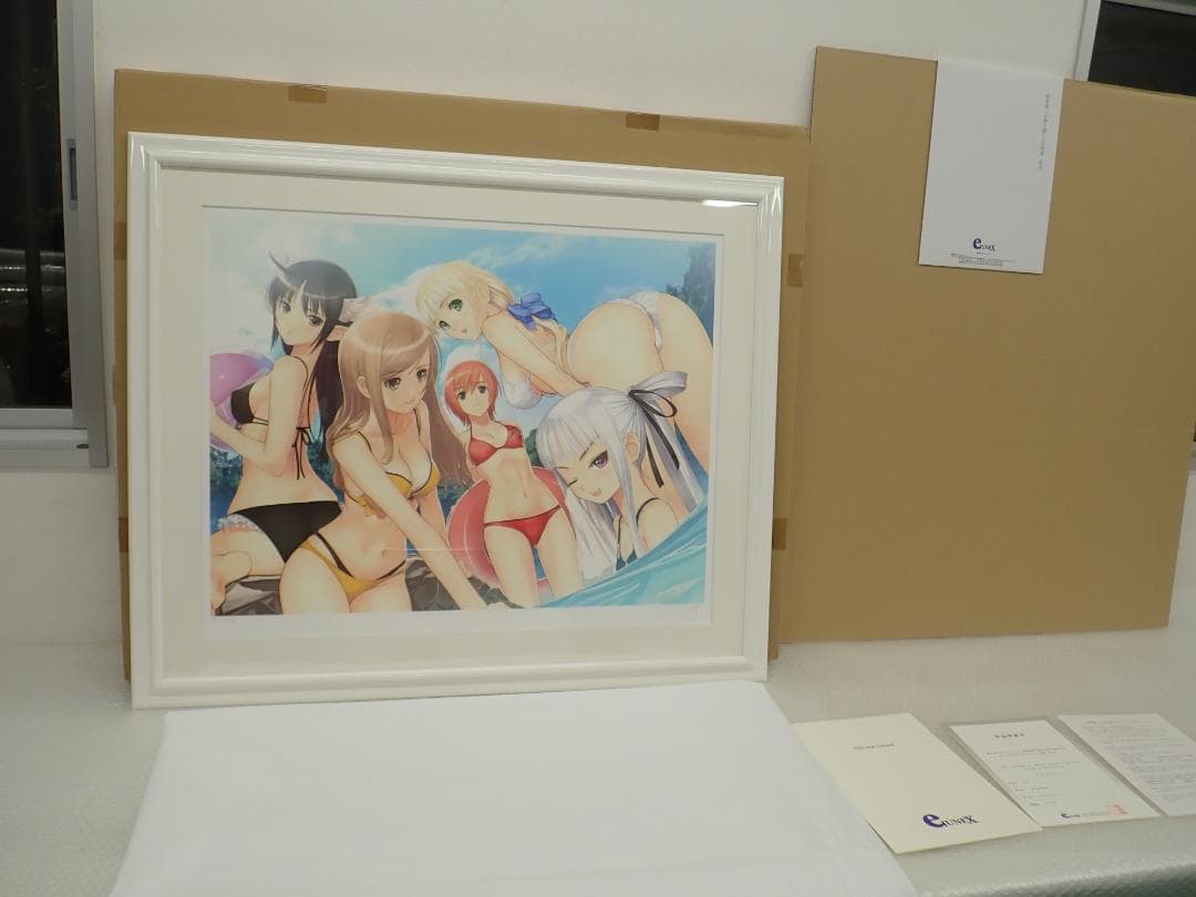 ㉛新品・保証書付 Tony　「孤島の楽園」HC ミクスドメディア アールビバン ㉛新品・保証書付 Tony 「孤島の楽園」HC ミクスドメディア