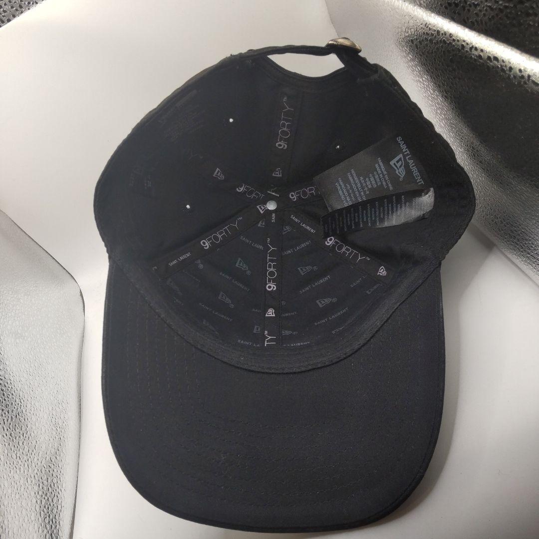 ◇1468 サンローラン NEWERA ブラック アジャスタ