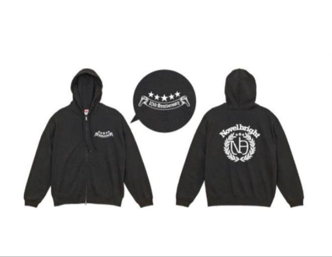 Novelbright パーカー 10周年 - メルカリ