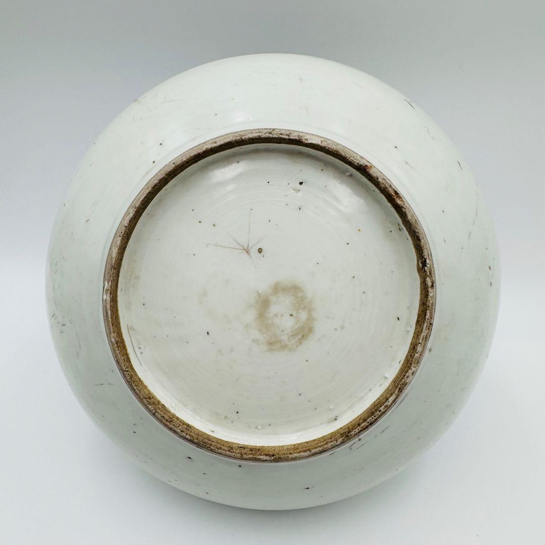 時代 伊万里宝尽くし紋様壺】花瓶 花生 華道 フラワーアレンジ