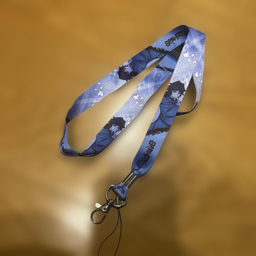 鬼滅の刃 ネックストラップ 冨岡義勇ストラップ - メルカリ