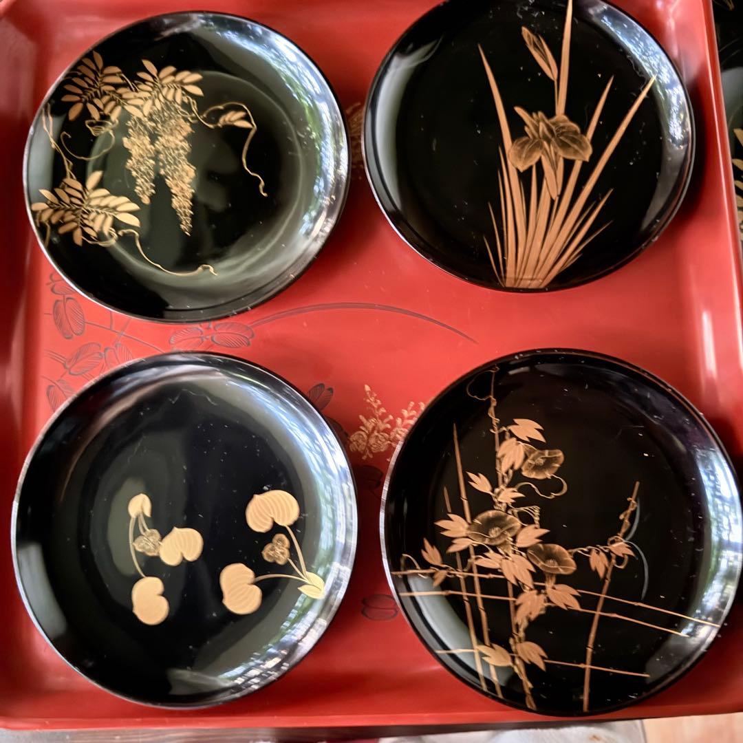 2214様感謝‼️茶人の心JAPAN蒔絵貴人の風雅な『四季の