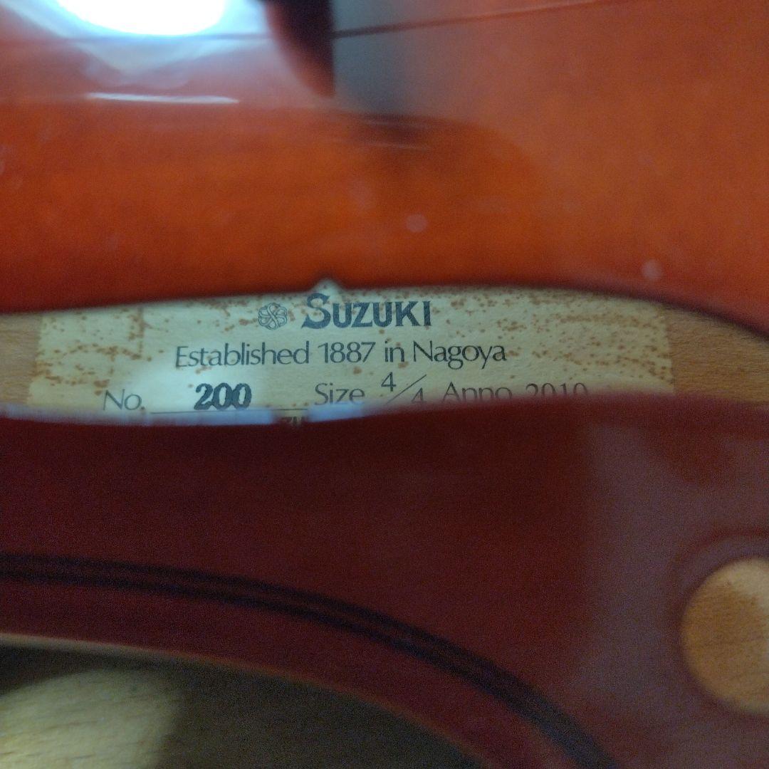 ♥大特価♥新品未使用♥スズキバイオリン4/4. NO-200♥弓ケ―ス松脂付