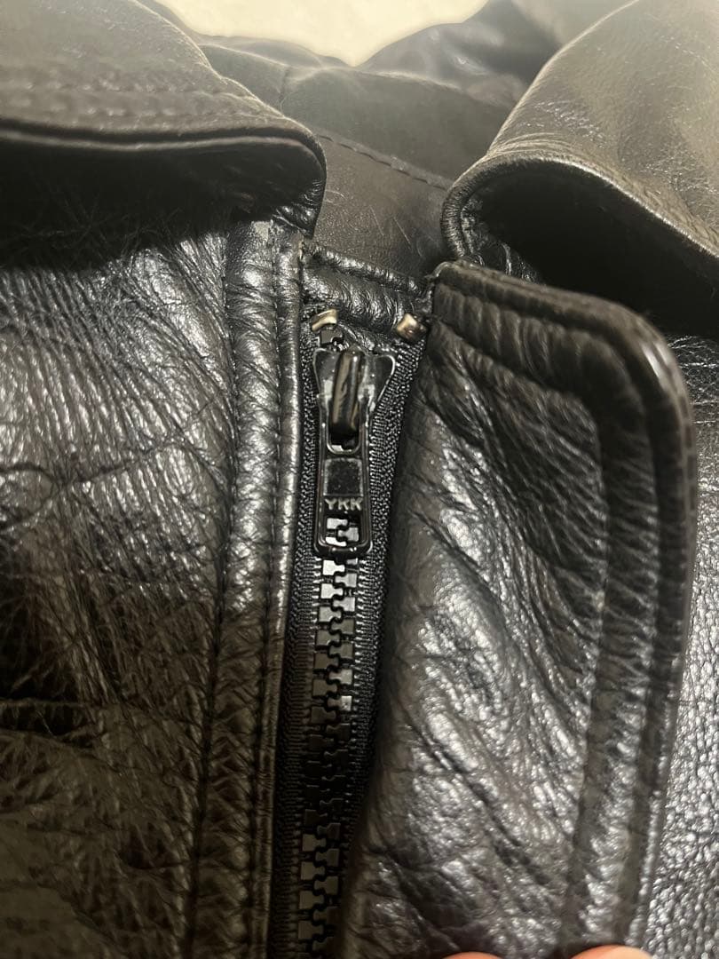 形◎ lether ranch レザージャケット XL 80s カナダ製 牛革