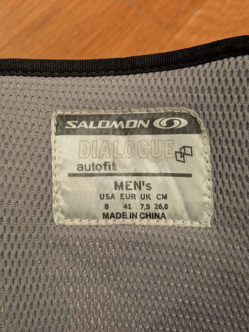 SALOMON スノーボードブーツ Autofit ブラック/グレー