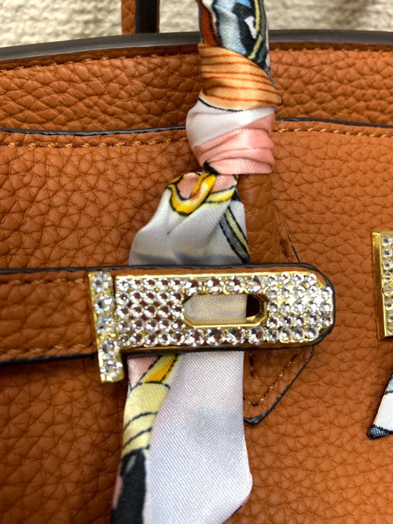 【2000円値下げ】２wayバッグ ビジュー、スカーフ付き