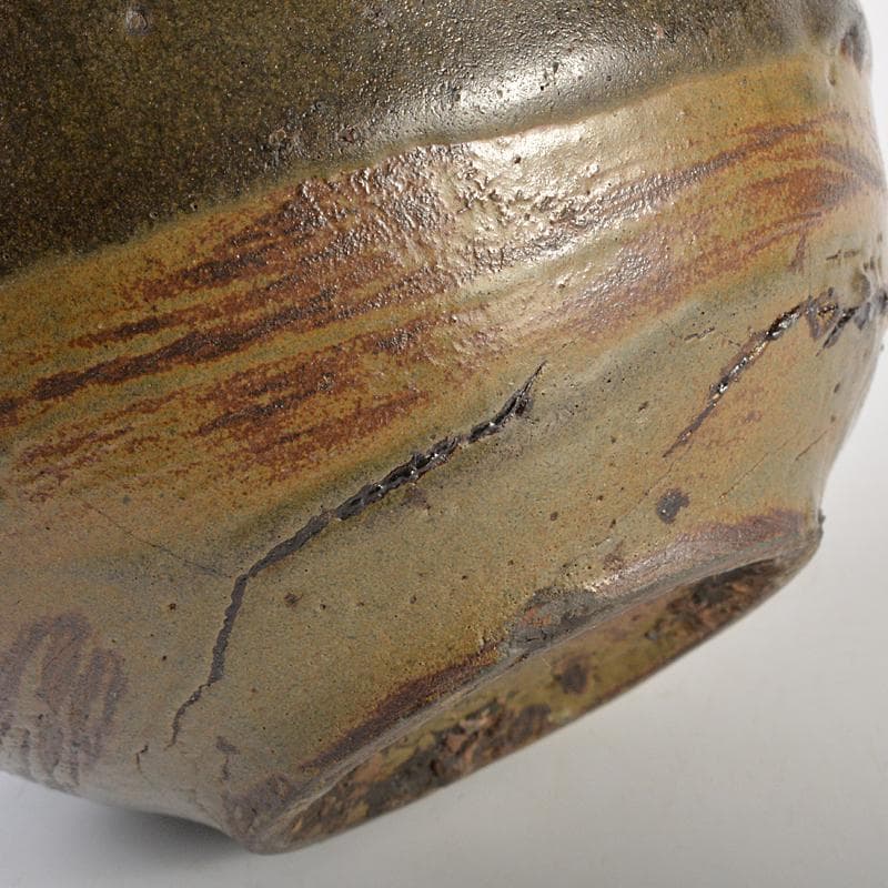 朝鮮美術 李朝 黒高麗 碗口瓶 C R7411 - www.tajmahal-drammen.no