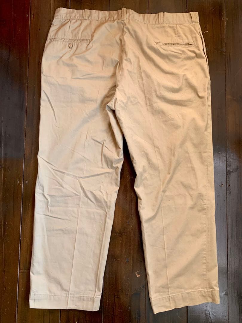 希少 USA ヴィンテージ 米軍 チノパン スコービルZIP U.S.ARMY