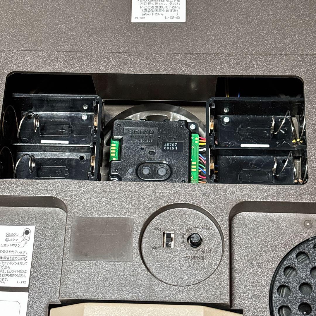 【月末セール!!】希少 SEIKO セイコー からくり時計 電波時計 ウェーブ