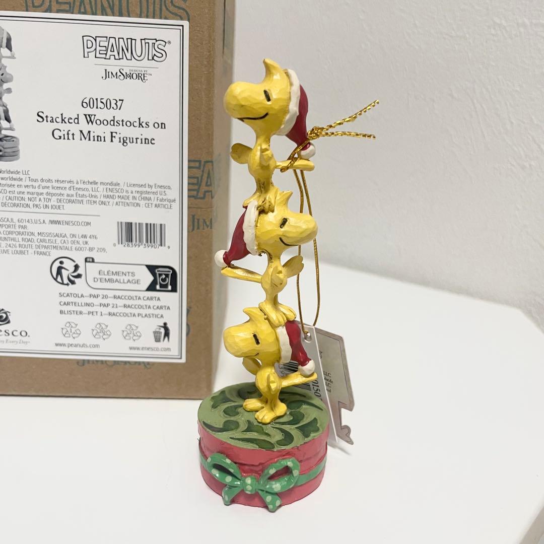 ウッドストック フィギュア ジムショア クリスマス 箱付き美品