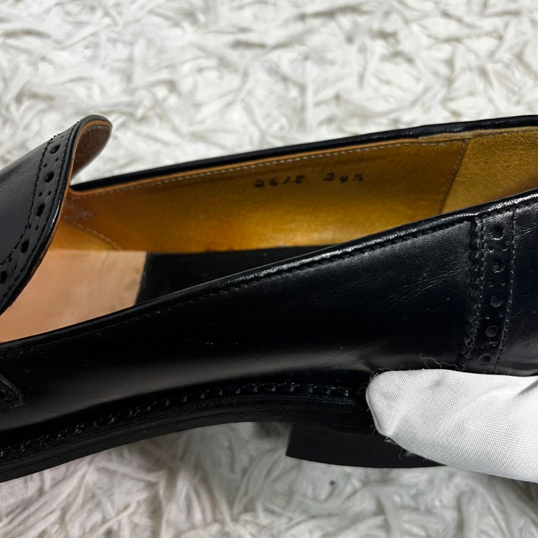 【美品】REGAL リーガル　タッセルローファー　メダリオン　24.5 ブラック