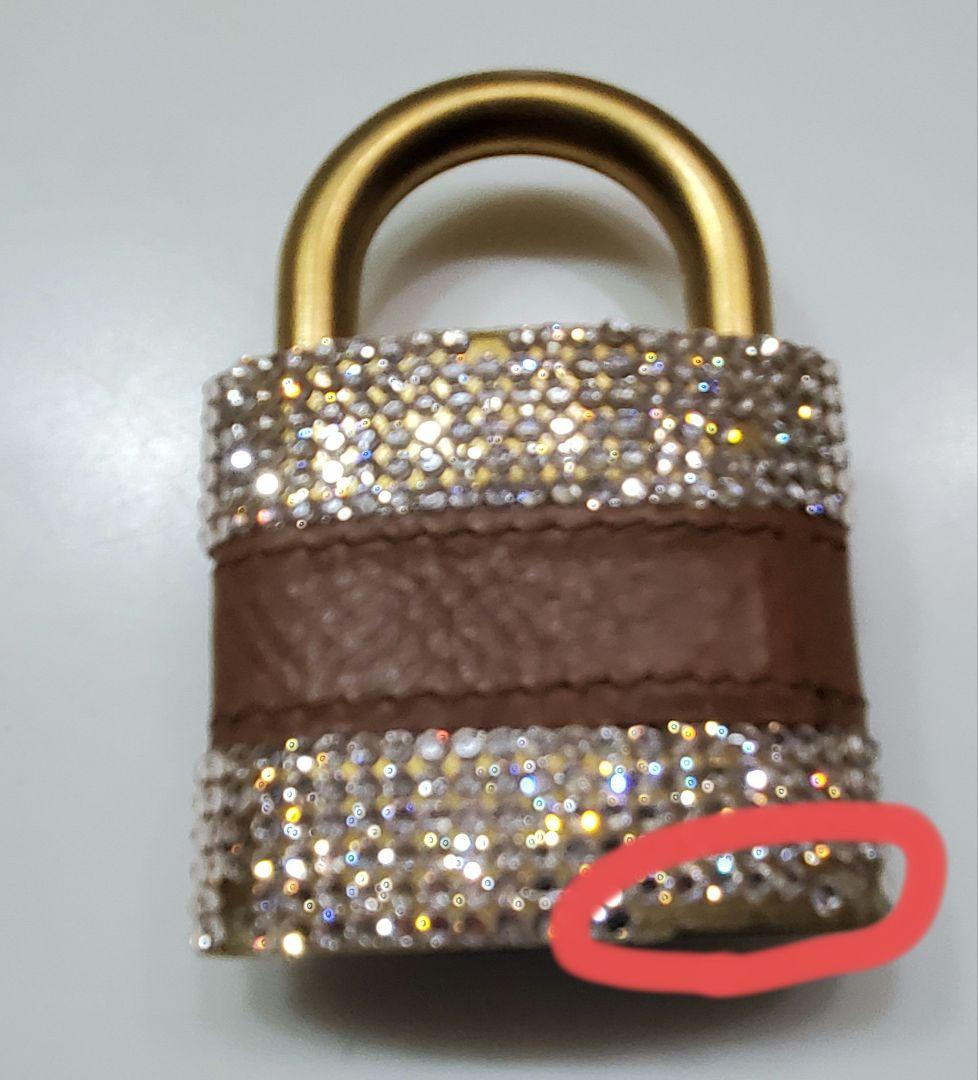 クロエ 南京錠 カデナ キー ゴールド金具 ラインストーン 稀少】クロエ