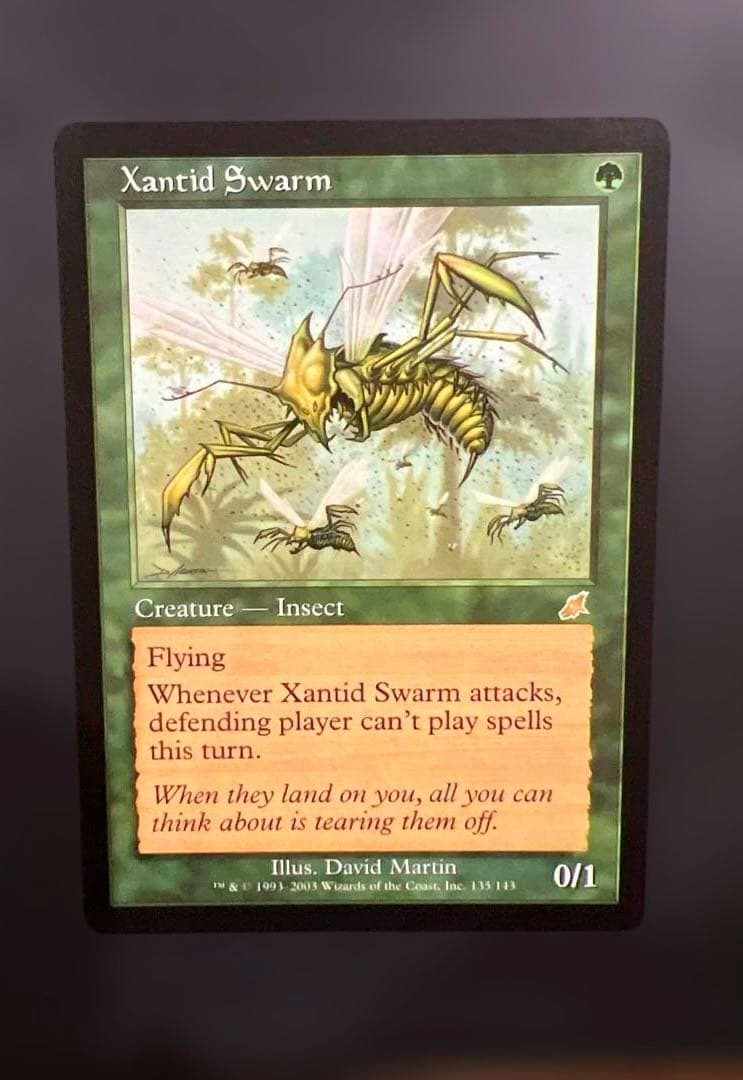 MTG 「ザンティッドの大群 (Xantid Swarm)」 - メルカリ