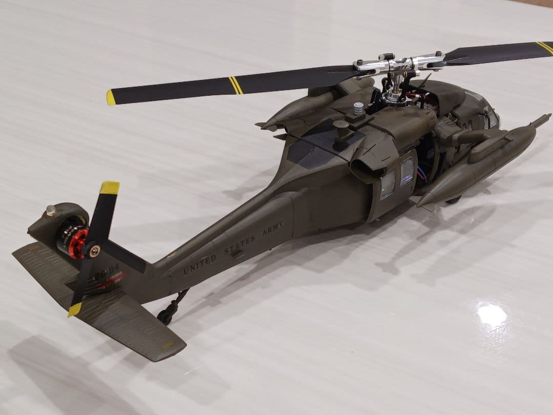 ☆ OMP M1 UH60 ブラックホーク仕様 ラジコンスケールヘリ OMP M1 UH60