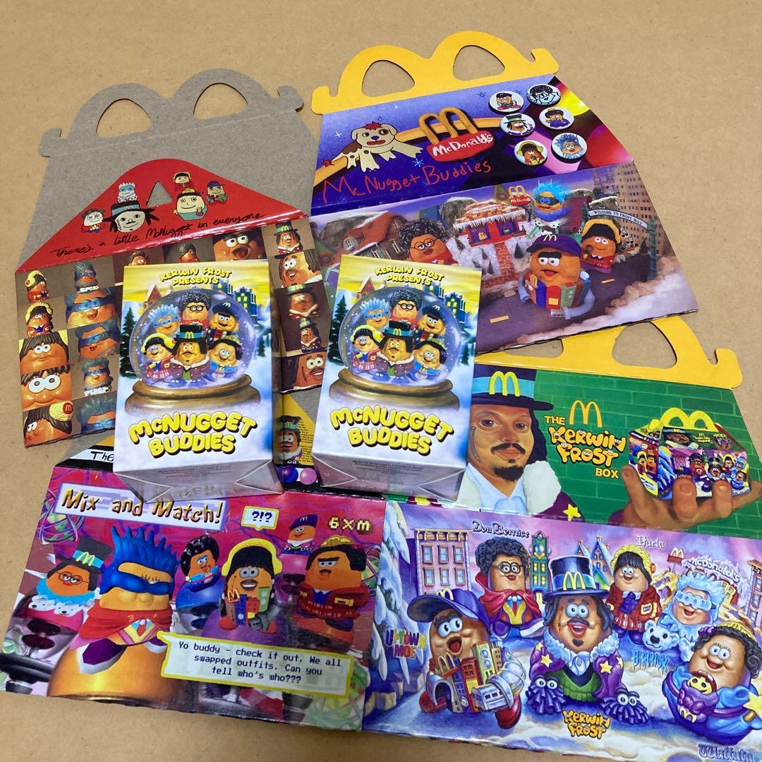 マクドナルド　大人のハッピーセット2体　ミール外箱2セットまとめて