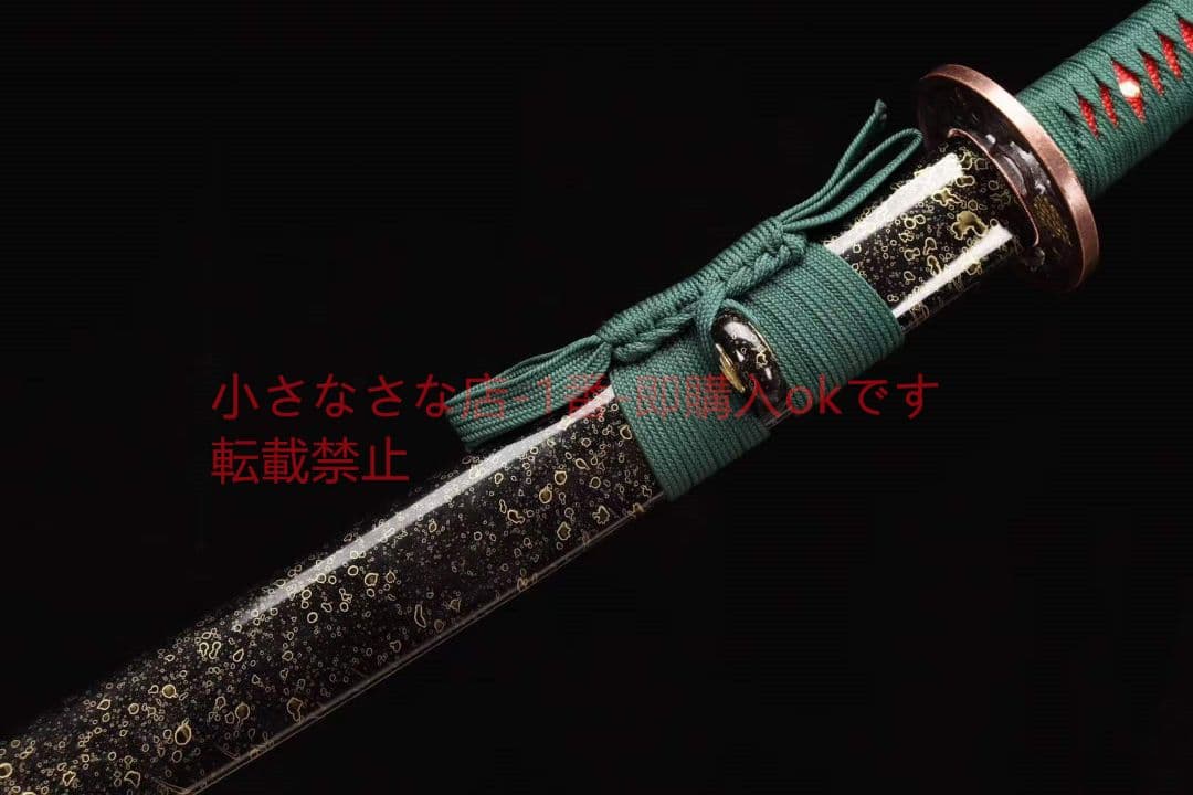 26寸ロングタンクT10焼刃ダークナイトサムライ 刀装具 日本刀 模造刀 居合刀