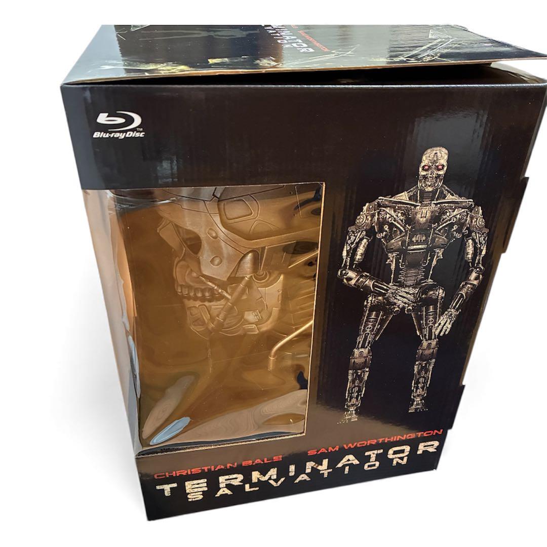 【週末sale】ターミネーター4 T-600リアルヘッドフィギュア　ブルーレイ