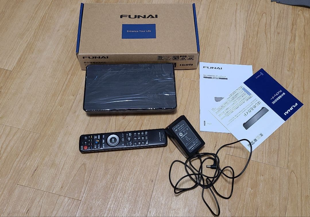 FUNAI 新4K衛星放送対応テレビチューナー フナイ FT-4KS10 テレビ