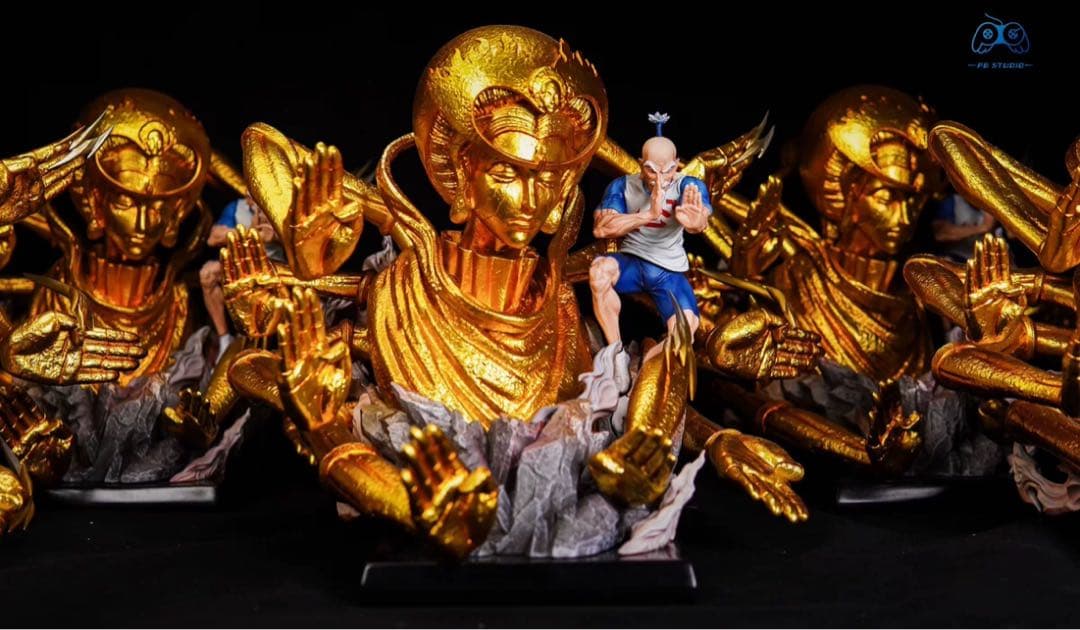 hunter×hunterアイザック＝ネテロ ガレージキット ガレキスタチュー⑤