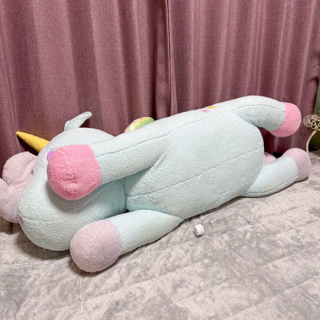 ［キキララ］ユニコーン巨大ぬいぐるみ