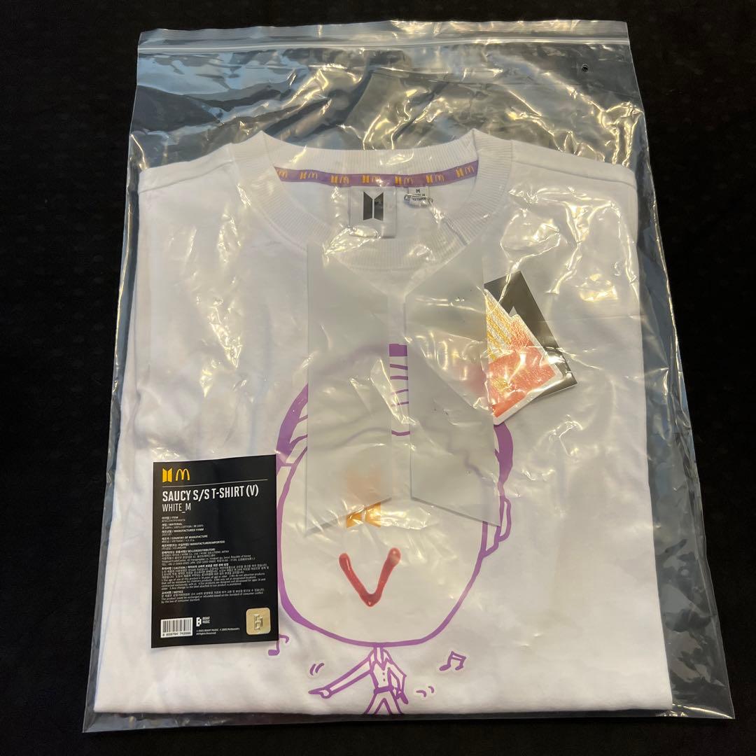 V マクドナルド　コラボ　tシャツ　防弾少年団　bts