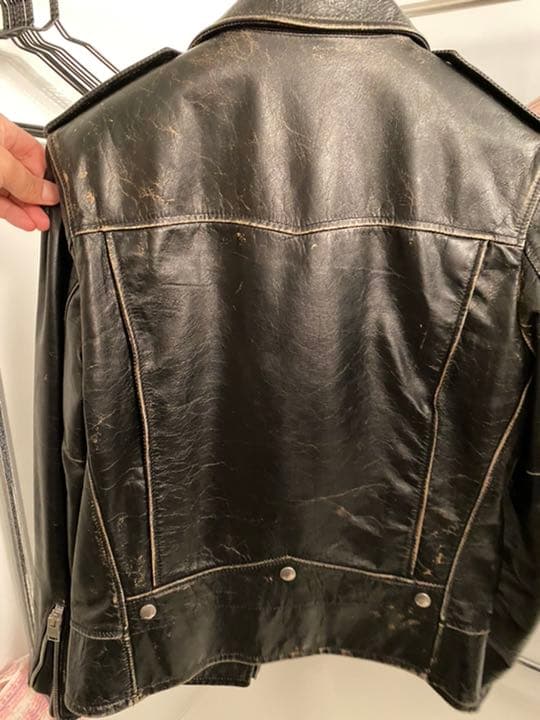 現行・美品✨アウール イタリアンレザー ライダースジャケット