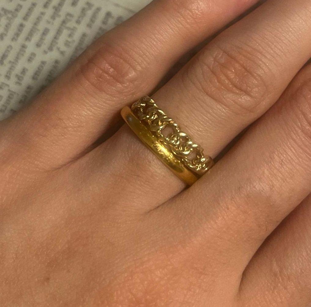 英国　イギリス　ヴィンテージ　ツイストリング