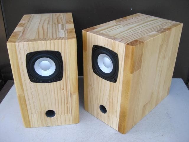 FOSTEX フルレンジスピーカー 自作 ペア FOSTEX 8㎝フルレンジ