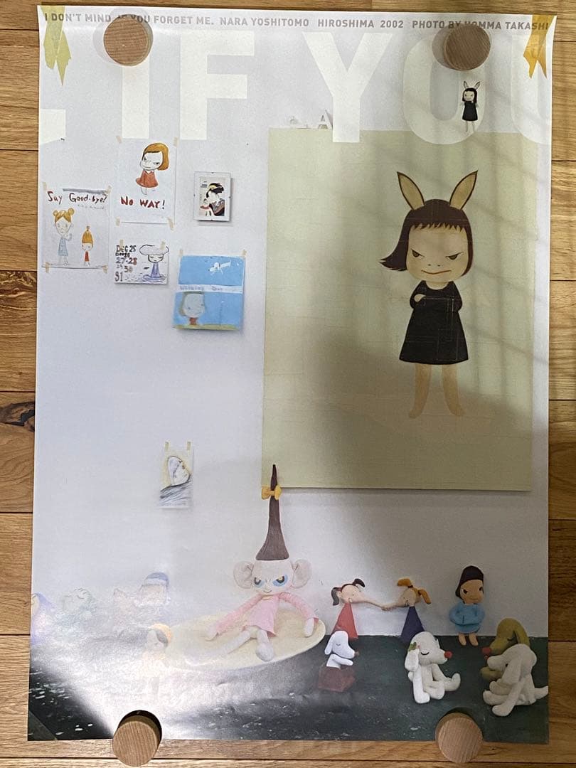 奈良美智 YOSHITOMO NARA 個展ポスター5枚セット 箱付き