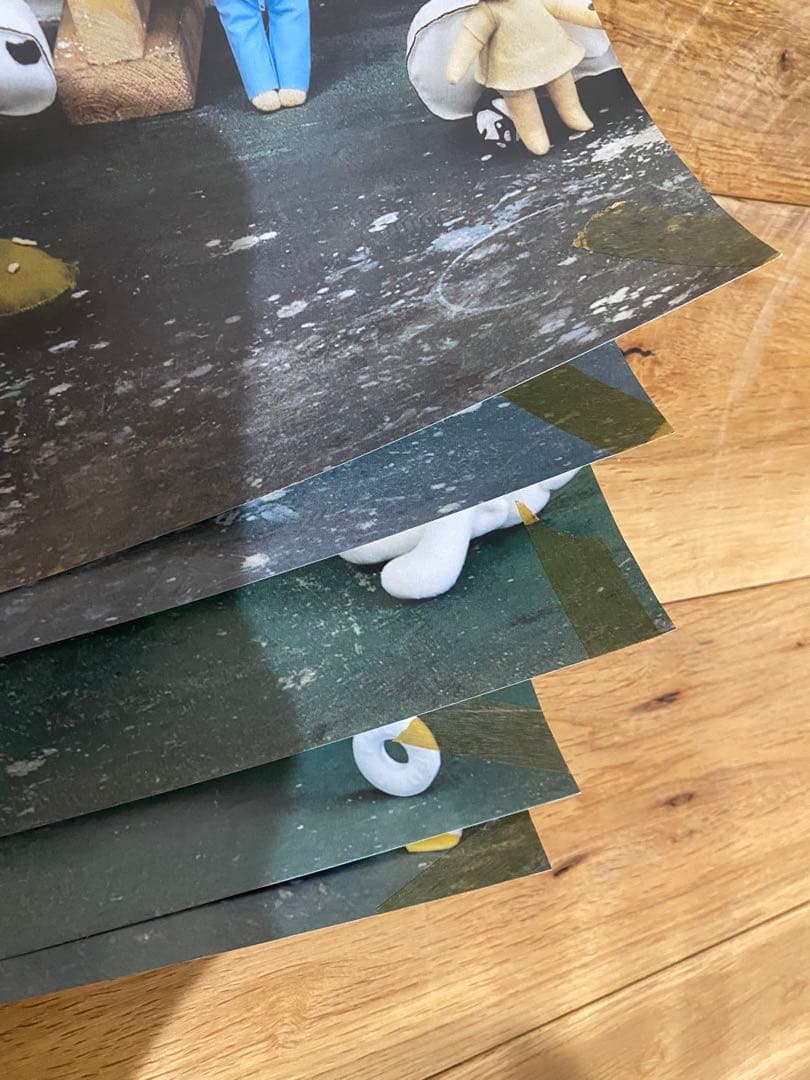 奈良美智 YOSHITOMO NARA 個展ポスター5枚セット 箱付き