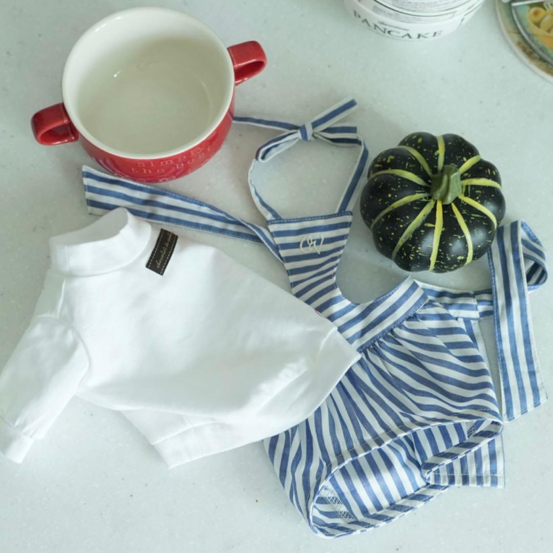 アトリエgg リトルシェフ （ストライプのエプロン） - メルカリ