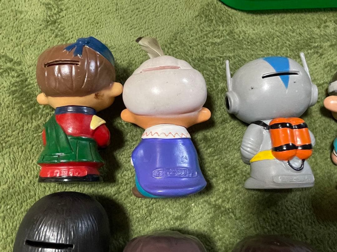 富士銀行　ぼくちゃん　ソフビ貯金箱　14体