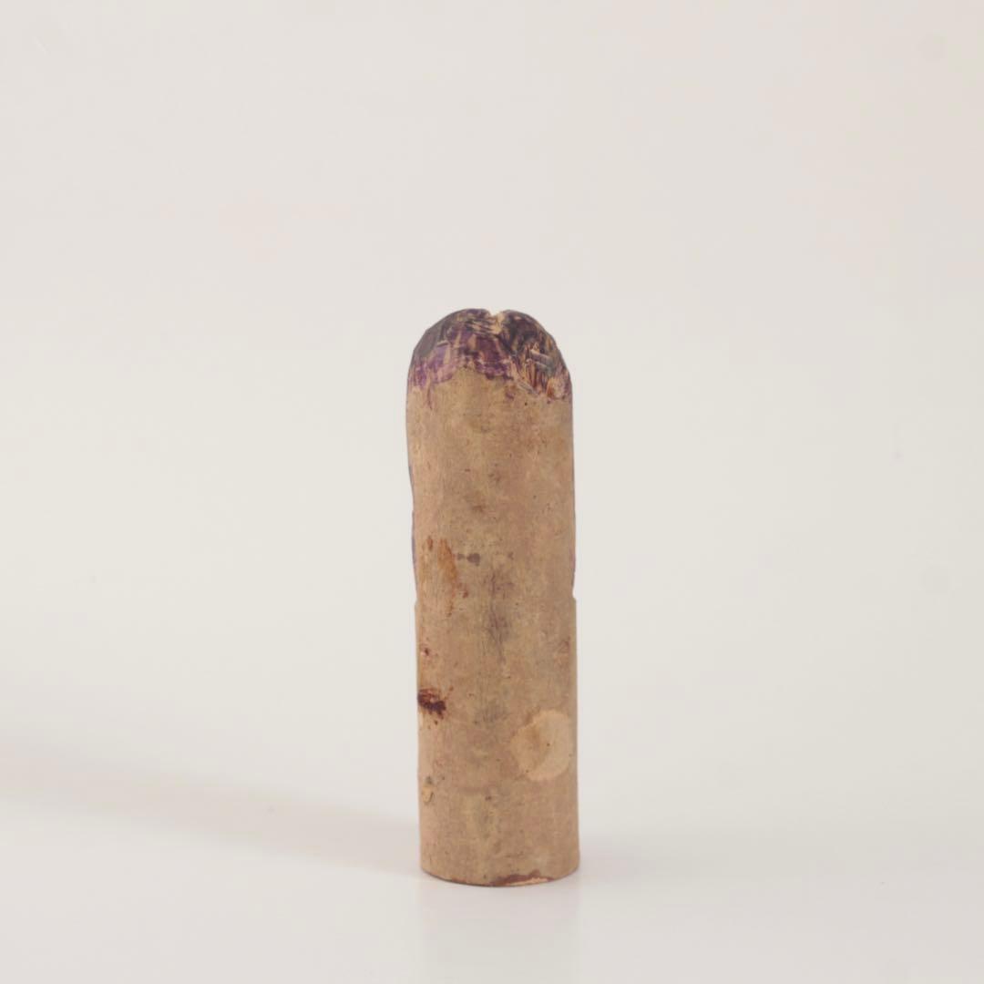 不思議な 木彫 人物像 No.3 古道具 アンティーク オブジェ