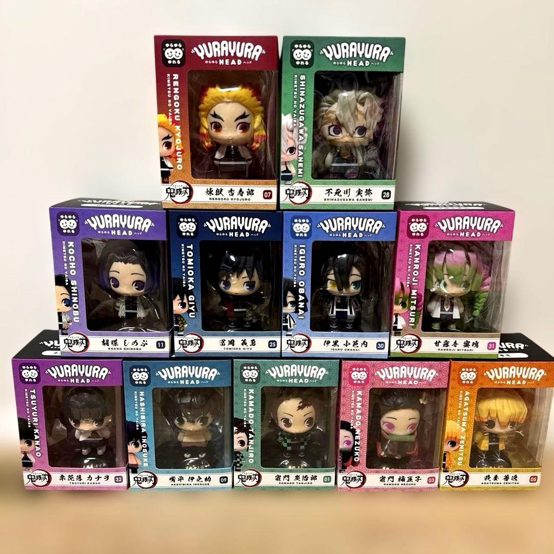 鬼滅の刃 ゆらゆらヘッドフィギュア 11種セット まとめ売り